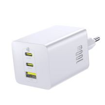 Baseus EnerFill FE11 2 x USB-C / USB-A 100W Wall Charger - White