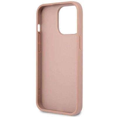 7. Guess GUHCP14LPSATLP iPhone 14 Pro 6.1 "pink / pink hardcase SaffianoTriangle Logo