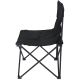 8. FOLDABLE TOURIST SET 3IN1 TABLE AND 2 CHAIRS BLACK ENERO CAMP