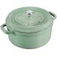 2. STAUB 40508-707-0 round cast iron pot - mint 6.7 ltr