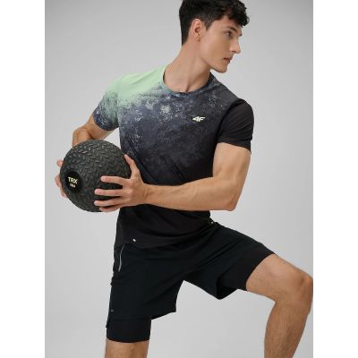 6. Men's quick-drying regular training T-shirt 4F 4FRSS26TFTSM2288-72A