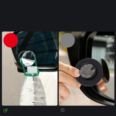 13. Baseus Full-view Blind-spot Mirror 2x additional car side mirror convex blind spot black (ACMDJ-01)