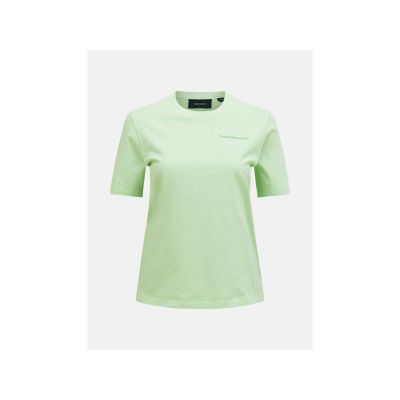 PEAK PERFORMANCE Original Small Logo Tee Women green