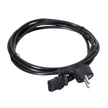 SAVIO ANGLED SCHUKO POWER CABLE 3M CL-146