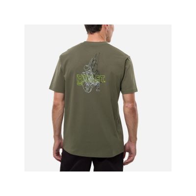 4. MILLET Cimaï Climb Ts Ss M green men's t-shirt