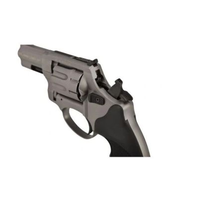 4. ZORAKI R1-K6L BAS blank alarm and signal revolver, 2.5" barrel, .22 Long Blank titanium (R1256GTP-BAS)
