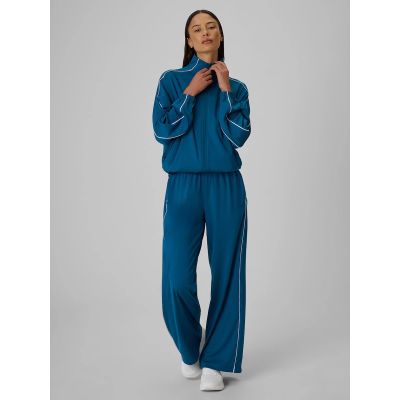 Women's quick-drying wide-leg trousers 4F 4FRSS26TTROF1966-46S
