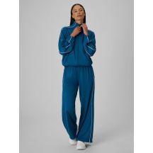 Women's quick-drying wide-leg trousers 4F 4FRSS26TTROF1966-46S