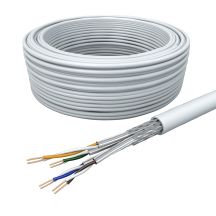 for laying Draka UCHOME SS26, Cat 7, S/FTP, PiMF, white, 100m Ring