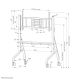 25. Neomounts FL50-575WH1 Multimedia Stand White Multimedia Card/Multimedia Cart