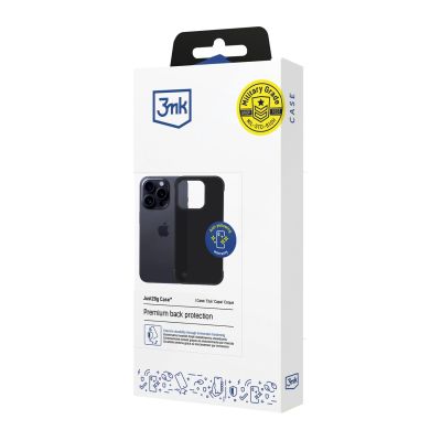15. 3mk Just20g Matt Case for iPhone 16 Pro - Matte Black