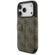 5. Guess Book 4G Metal Logo Case for iPhone 18 Pro / 17 Pro - Brown