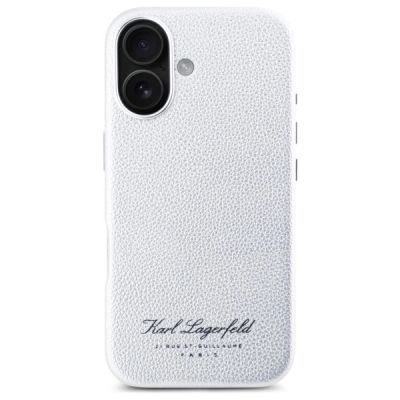 3. Karl Lagerfeld hotel RSG iPhone 16 case - gray