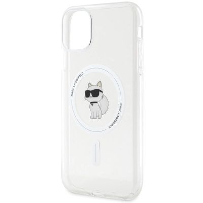6. Karl Lagerfeld IML Choupette MagSafe case for iPhone 11 / Xr - transparent