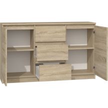 SONOMA 2-DOOR 3-DRAWER CHEST