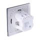 3. FIBARO Walli Outlet Type F smart socket, anthracite (FGWSONF-011-8)