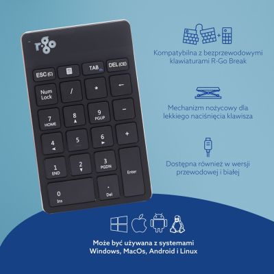 18. R-Go Numpad Break Black