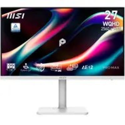 MSI PRO MAX 271QPHW E14 68.6 cm (27") 2560 x 1440 px Wide Quad HD LCD Computer Monitor, White