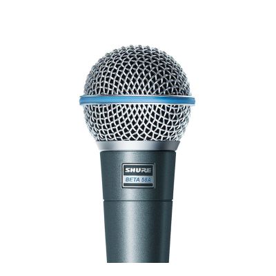 4. Shure Beta 58A - Dynamic, supercardioid, vocal microphone