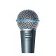 4. Shure Beta 58A - Dynamic, supercardioid, vocal microphone