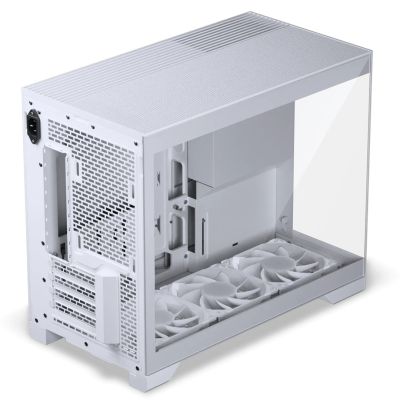 4. PHANTEKS XT V3 PC-Gehäuse, Mini-Gehäuse, mATX, Tempered Glass - inklusive 3x 120-mm-Lüfter, weiß