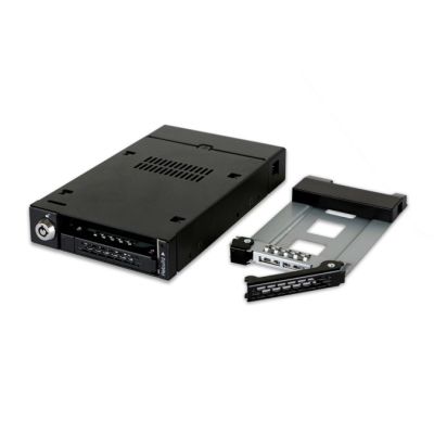 7. IcyDock Mounting Plate 2x6.3cm SATAI-III in 1x3.5" RAID Control