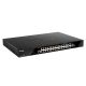 D-Link DGS-1520-28MP/E Network Links Managed L3 Gigabit Ethernet (10/100/1000) PoE Support 1U Black