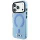 2. BMW M IML Frosted Metal Logo & Trims MagSafe Case for iPhone 17 Pro Max / 18 Pro Max - Blue