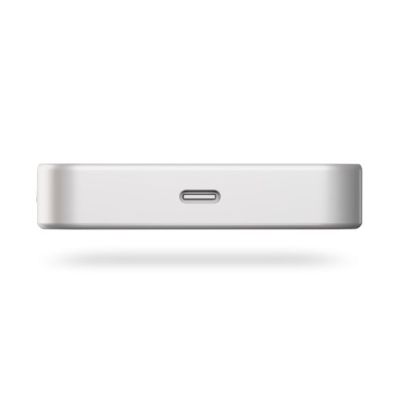 2. ZENS Slim Qi2 Aluminum Powerbank - 10000 mAh magnetic powerbank compatible with MagSafe and Qi2 (white)