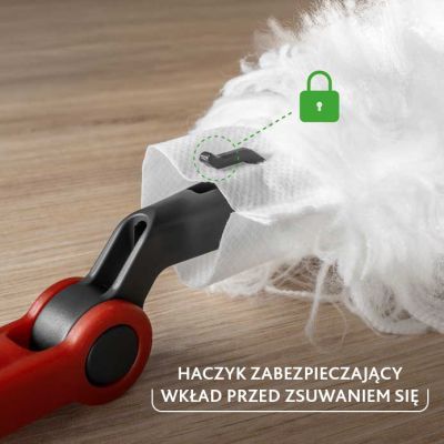 13. Vileda long-handled duster + 1 Flex&Catch insert