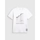 8. Men's regular printed T-shirt 4F 4FRAW25TTSHM3845-10S