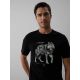 3. Men's regular printed T-shirt 4F 4FKAW26TTSHM4500-20S