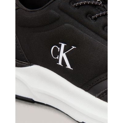 6. Calvin Klein women's sneakers LOW CUT LACE-UP SNEAKERS V3X9-83010-1464999 BLACK