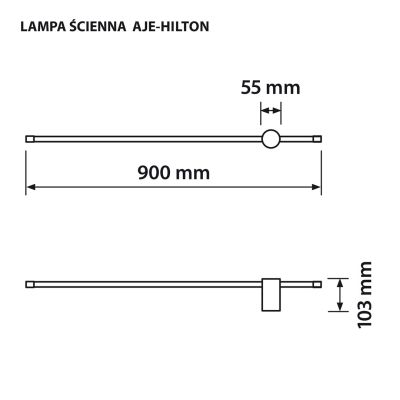 15. Activejet AJE-HILTON Patina WW LED Wall Lamp
