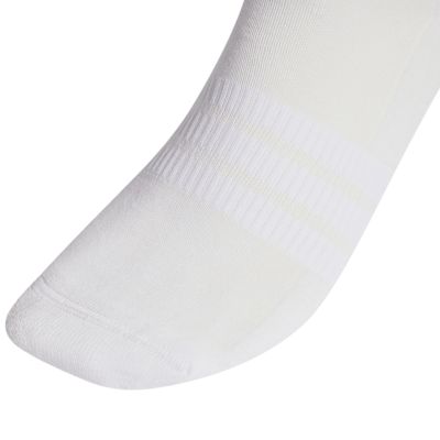 3. adidas Cushioned Sportswear Crew 3P Socks White JZ0530