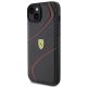 2. Ferrari Twist Metal Logo case for iPhone 15 Plus - black