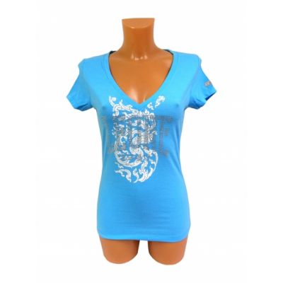 Women's T-shirt LEONE LW1011/S16 turquoise "M"