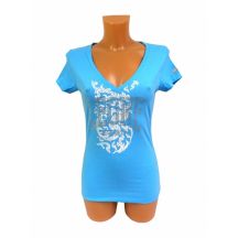 Women's T-shirt LEONE LW1011/S16 turquoise "M"