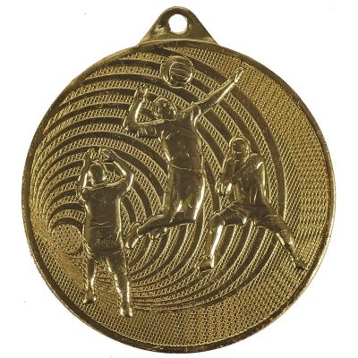 9. Gold Medal Volleyball Steel Medal MMC3073/G