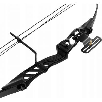 3. Poe Lang EK NEW PROTEX 29" Black 55LBS Compound Bow (CO-047B-5529)