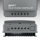 7. Qoltec 53664 MPPT solar charge controller with temperature sensor 50A | 12V / 24V | LCD | Bluetooth | APP | GEL | LiFePO4