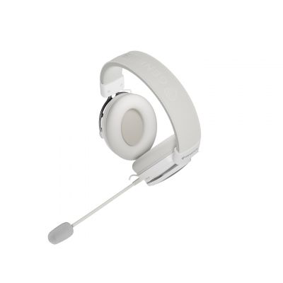 7. GENESIS Toron 301 Wired Headband Gaming Headset White