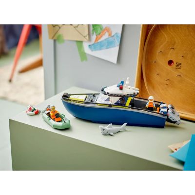 30. LEGO CITY 60456 Police Boat Chase
