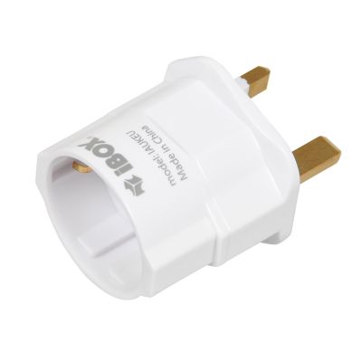4. IBOX ADAPTER IAUKEU POWER SOCKET UK TO EU