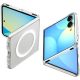 Spigen AirSkin MagFit Case for Samsung Galaxy Z Flip 8 - Clear and White