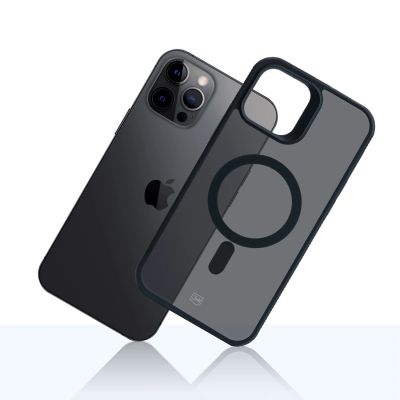 12. 3mk Smoke MagCase for Apple iPhone 12 Pro Max - Black