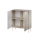2. 4D TRESSE chest of drawers 100x40x110 cashmere matt