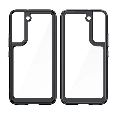 4. Outer Space Case for Samsung Galaxy S23+ cover with a flexible frame black