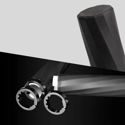 3. Rockbros 71230002004 rubber bike grips - black