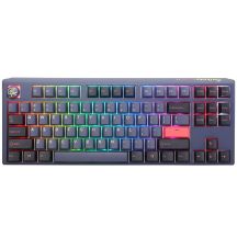Ducky One 3 Cosmic Blue TKL gaming keyboard, RGB LED - MX-Ergo-Clear (US)